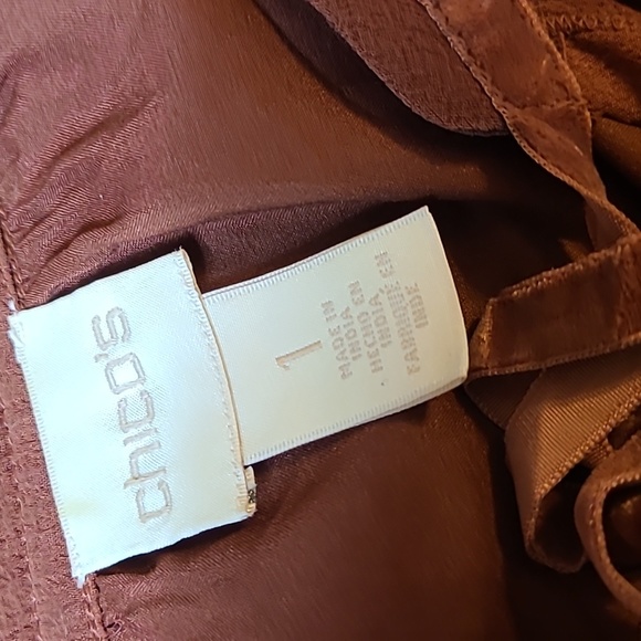 Chico's Sequined Blouse - Picture 8 of 12